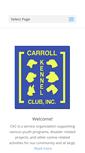 Mobile Screenshot of carrollkennelclub.org